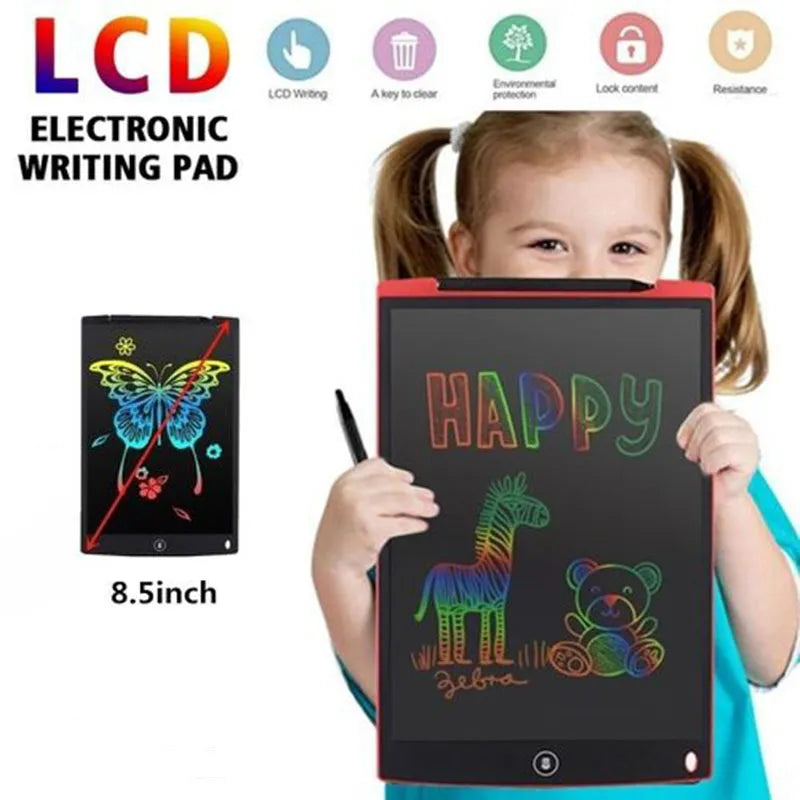 Colorful 8.5 Inch LCD Writing Tablet for Kids