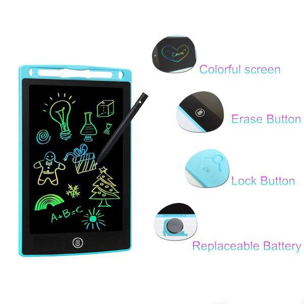 Colorful 8.5 Inch LCD Writing Tablet for Kids